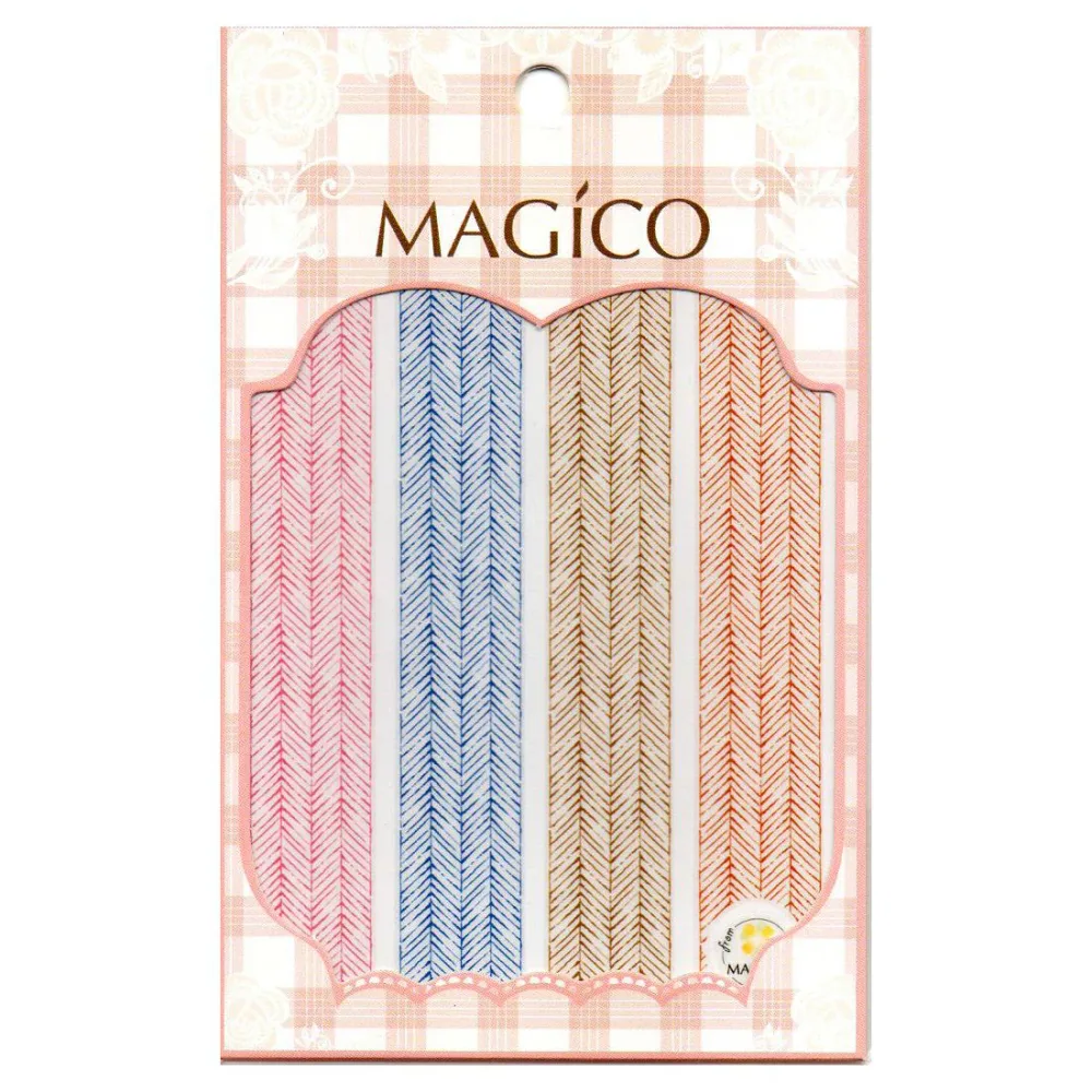 MAGICO ネイル ステッカー シール MGC22 フェザー ライン