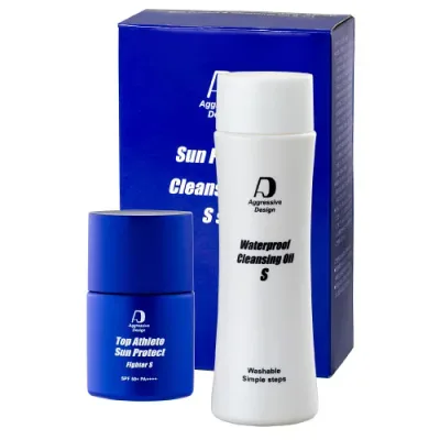 アグレッシブデザイン サンプロテクト(26g)&クレンジングオイル(80ml) Sセット(D902 SC-SS)