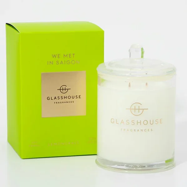 【最大P47.5倍+最大1500円OFFクーポン】 グラスハウス GLASSHOUSE アロマキャンドル ラージ サイゴン 380g