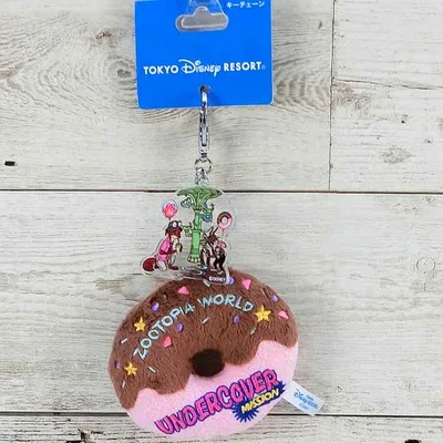 東京ディズニーリゾート ズートピア キーチェーン ドーナツ ディズニー 通販 お土産 おみやげ 無料 ギフトラッピング TDR ディズニーシー ディズニーランド キーホルダー