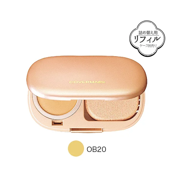 【土日祝日も出荷】カバーマーク COVERMARK ソフト<ES>パクト(リフィル)【OB20】12g オークルベージュ ロングラスティング 練り状 高カバー力 サラサラ マット UV カット SPF33 PA+++ 国内正規品