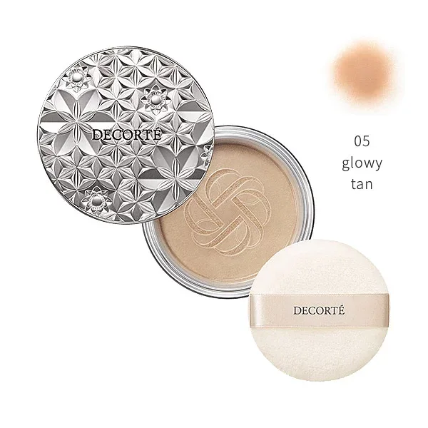 【土日祝日も出荷】コーセー コスメデコルテ ルースパウダー 05 glowy tan 20g フェイズパウダー 国内正規品