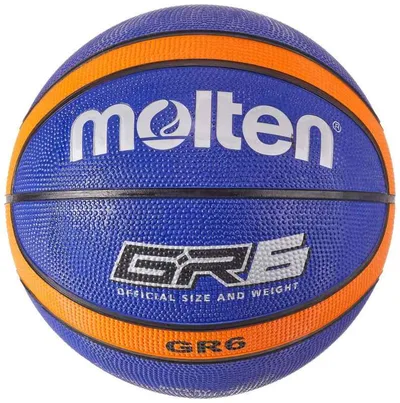 モルテン(molten) バスケットボール GR6 BGR6-BO ブルー×オレンジ 6号