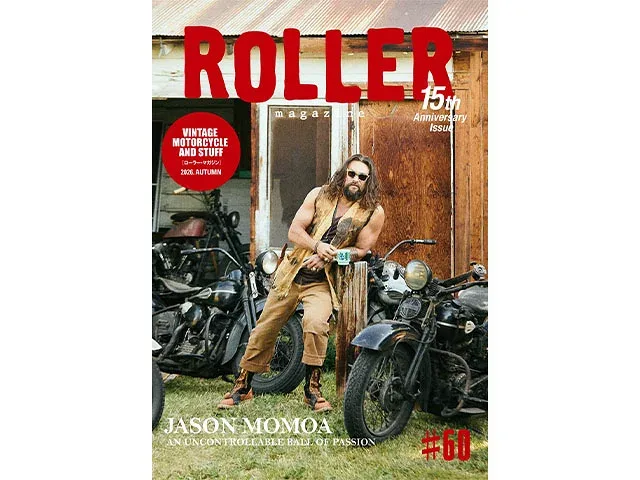 【ROLLER MAGAZINE/ローラーマガジン】VOL.60【ネコポス対応】(RIPPER MAGAZINE/リッパーマガジン/ハーレー/ナックルヘッド/パンヘッド/ショベルヘッド/雑誌/WOLF PACK/ウルフパック)
