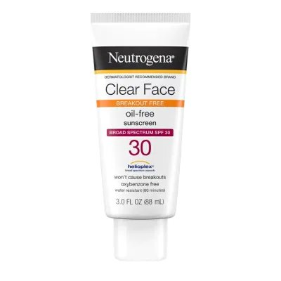 ニュートロジーナ クリアフェイス 日焼け止めローション SPF30 脂性肌用 88mL Neutrogena SPF 30 Clear Face Sunscreen for Oily Skin, 3 fl. oz 【お取り寄せ商品】【合わせて買いたい】