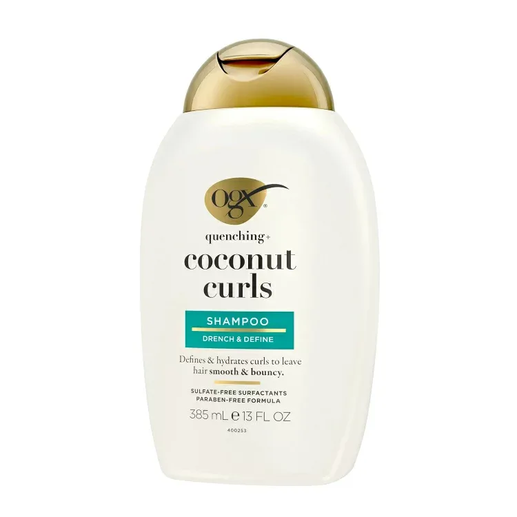 OGX クエンチング+ココナッツカールズ カールディファイニング シャンプー 385ml OGX Quenching + Coconut Curls Curl-Defining Shampoo 13 fl. oz 【お取り寄せ商品】
