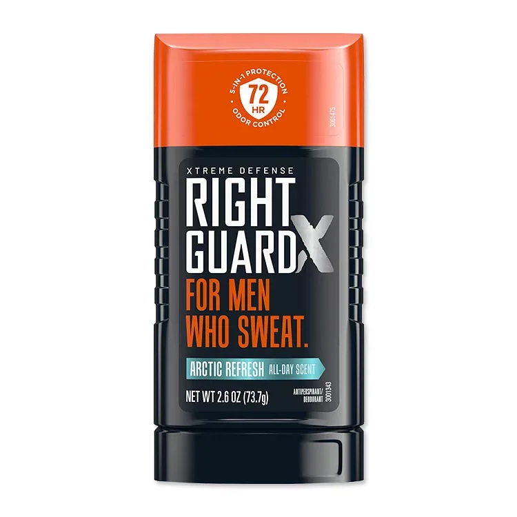 ライトガード エクストリーム ディフェンス デオドラント メンズ用 アークティック リフレッシュ 74g Right Guard Xtreme Defense Solid Antiperspirant & Deodorant for Men, Arctic Refresh, 2.6 oz 【お取り寄せ商品】