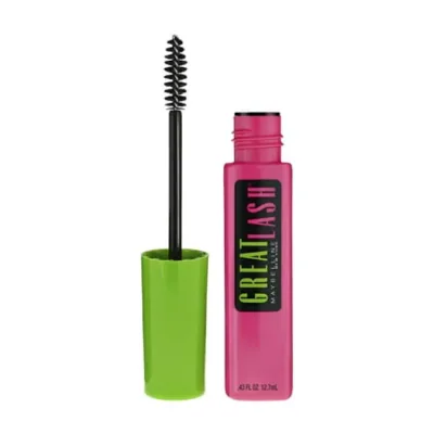 メイベリン グレートラッシュ ウォッシャブル マスカラ ベリーブラック 約13mL Maybelline Great Lash Washable Mascara, Very Black 0.43 fl. oz. 【お取り寄せ商品】