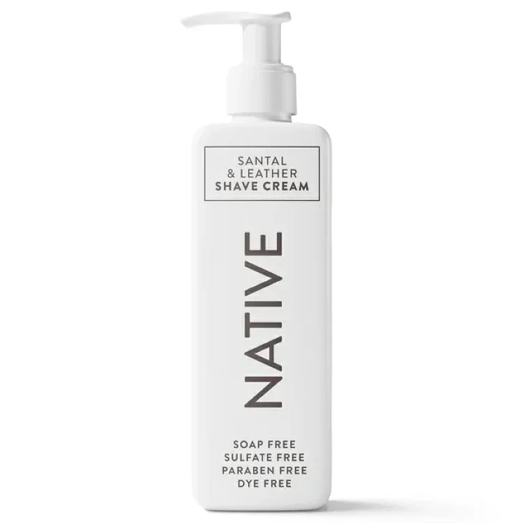 ネイティブ 全身用シェーブクリーム サンタル&レザー 225mL Native Santal & Leather Whole Body Shave Cream 7.6 fl oz 【お取り寄せ商品】