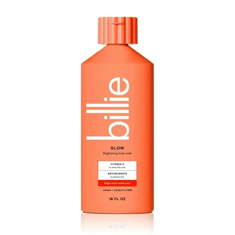 ビリー レディース ボディウォッシュ グロウ ブライトシトラスウッズの香り 約532mL Billie Glow Brightening Womens Body Wash, 18 fl oz, Bright Citrus Woods Scent 【お取り寄せ商品】