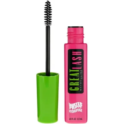 メイベリン グレートラッシュ WP マスカラ ブラウニッシュブラック 約13mL Maybelline Great Lash Waterproof Mascara, Brownish Black, 0.43 fl. oz. 【お取り寄せ商品】