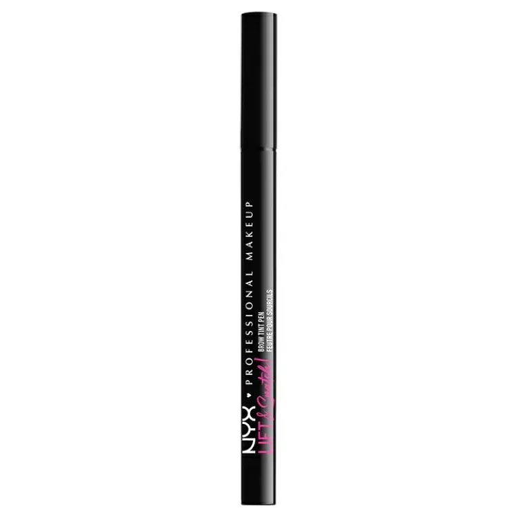 ニックス プロフェッショナル メイクアップ リフト アンド スナッチ アイブロウティントペン ブラック 約0.9mL NYX Professional Makeup Lift and Snatch Eyebrow Tint Pen, Black, 0.03 fl oz 【お取り寄せ商品】