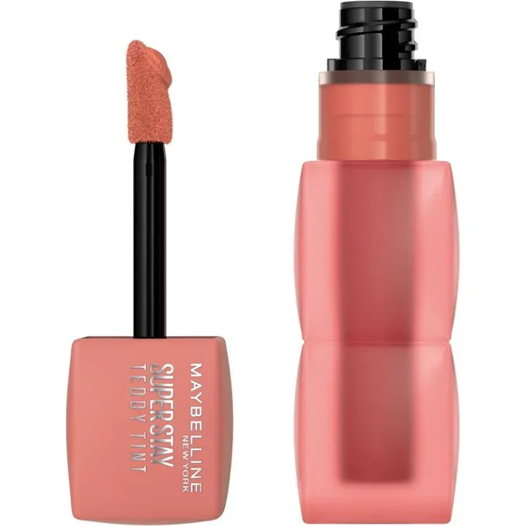 メイベリン スーパー ステイ テディティント マット リップティント ソフトエラ 約5mL Maybelline Super Stay Teddy Tint Long Lasting Matte Lip Tint, Soft Era, 0.17 fl oz 【お取り寄せ商品】