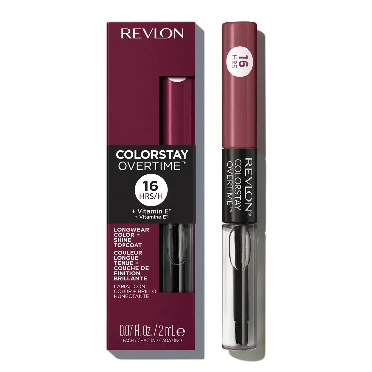 レブロン カラーステイ オーバータイム ロングウェア グロスリップスティック 270 リレントレスレーズン 約2.1ml Revlon ColorStay Overtime Longwearing Gloss Lipstick, 270 Relentless Raisin, 0.07 fl oz 【お取り寄せ商品】