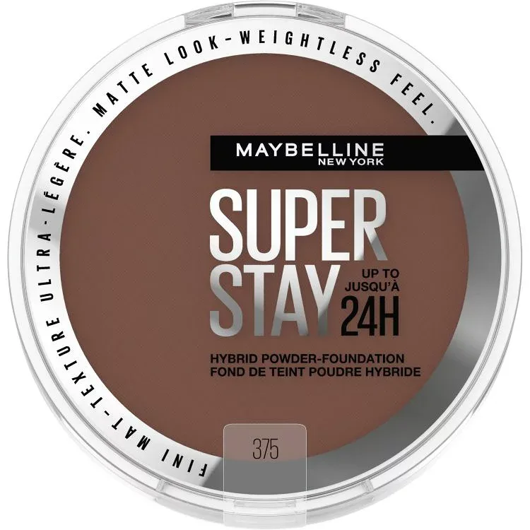 メイベリン スーパー ステイ パウダーファンデーション ソフトマット仕上げ 375 約6g Maybelline Super Stay Powder Foundation Makeup, Soft Matte Finish, 375, 0.21 oz 【お取り寄せ商品】