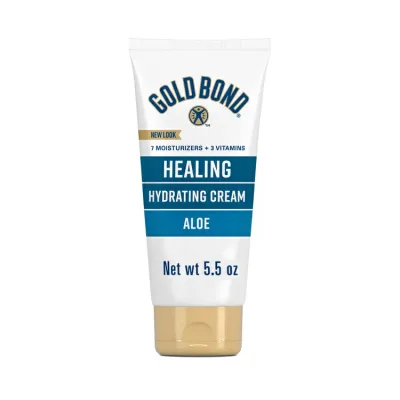 ゴールドボンド ハイドレーティングローション アロエ配合 156g Gold Bond Healing Hydrating Lotion With Aloe Moisturizes, Heals and Smooths Dry Skin, 5.5 oz 【お取り寄せ商品】