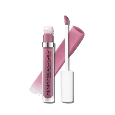 アルメイ カラー&ケア ハイドレーティング リップグロス 600 ルナーブラッシュ 3ml Almay Color & Care Hydrating Lip Gloss, 600 Lunar Blush, 0.1 fl oz 【お取り寄せ商品】