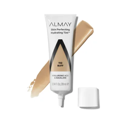アルメイ スキンパーフェクティング ハイドレーティングティント 軽やかリキッドファンデーション 110 バフ 28ml Almay Skin Perfecting Hydrating Tint, Lightweight Liquid Foundation, 110 Buff, 0.94 fl oz 【お取り寄せ商品】
