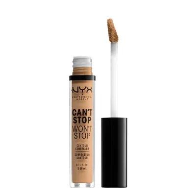ニックス プロフェッショナル メイクアップ キャント ストップ ウォント ストップ コントゥア コンシーラー ソフトベージュ NYX Professional Makeup Can't Stop Won't Stop Contour Concealer - Soft Beige 【お取り寄せ商品】