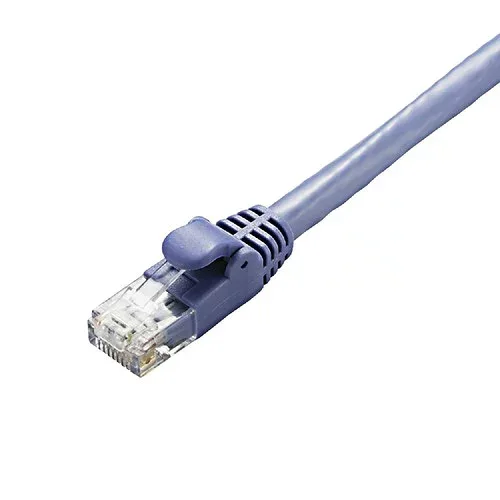 ELECOM LAN Cable CAT6A 40m Break Prevention Connector Standard Blue LD-GPA/BU40