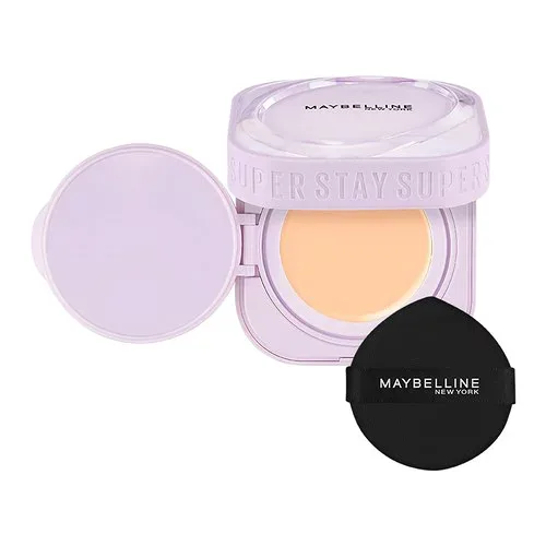 メイベリン MAYBELLINE SPステイ クリームパクト ファンデーション N20 クリームファンデ ハイカバー キープ 敏感肌