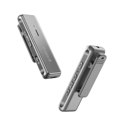 Glazataオーディオレシーバー aptX・低遅延aptX LL対応・Qualcomm社製スマートチップ搭載・音楽 通話対応「1個入り」「グレー」