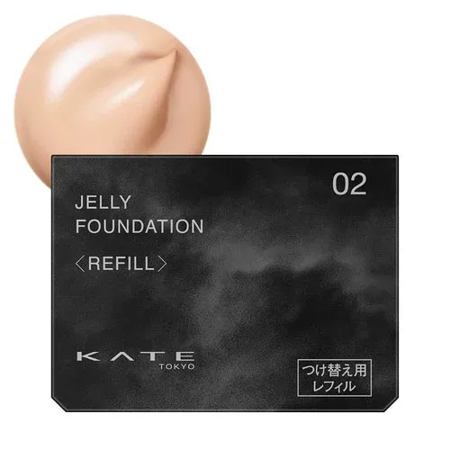 KATE(ケイト) ジュレリープファンデーション 02 〈レフィル〉 中間 月夜の海月(クラゲ)