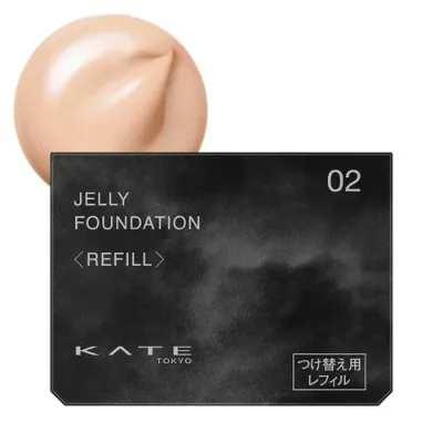 KATE(ケイト) ジュレリープファンデーション 02 〈レフィル〉 中間 月夜の海月(クラゲ)