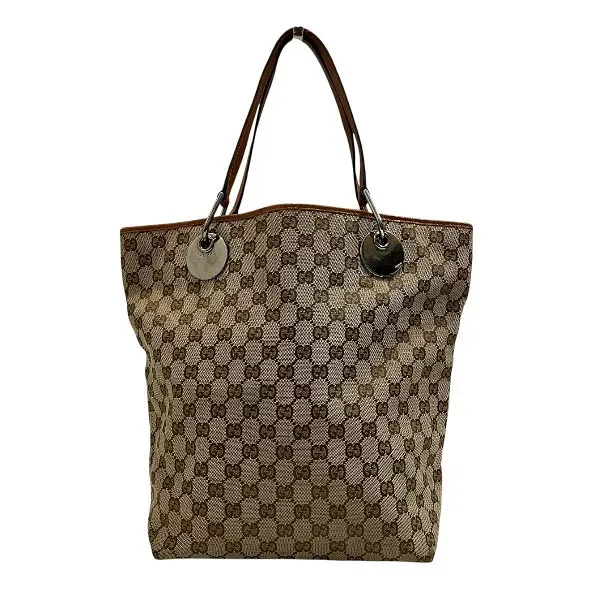 グッチ GUCCI GG キャンバス 120836 バッグ トートバッグ ショルダーバッグ レディース 送料無料 【中古】