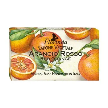 FLORINDA Fragrance Soap Fruit Red Orange