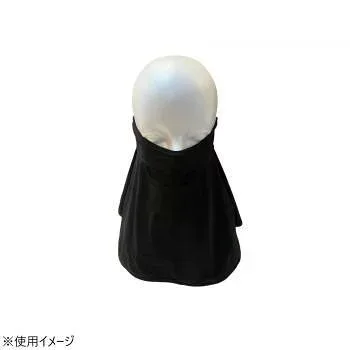クールUVフェイスマスク 目じりガードプラス ブラック 4009169-04