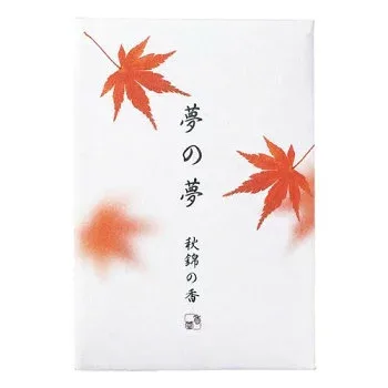 日本香堂 夢の夢 秋錦の香(紅葉) スティック12本入 38539