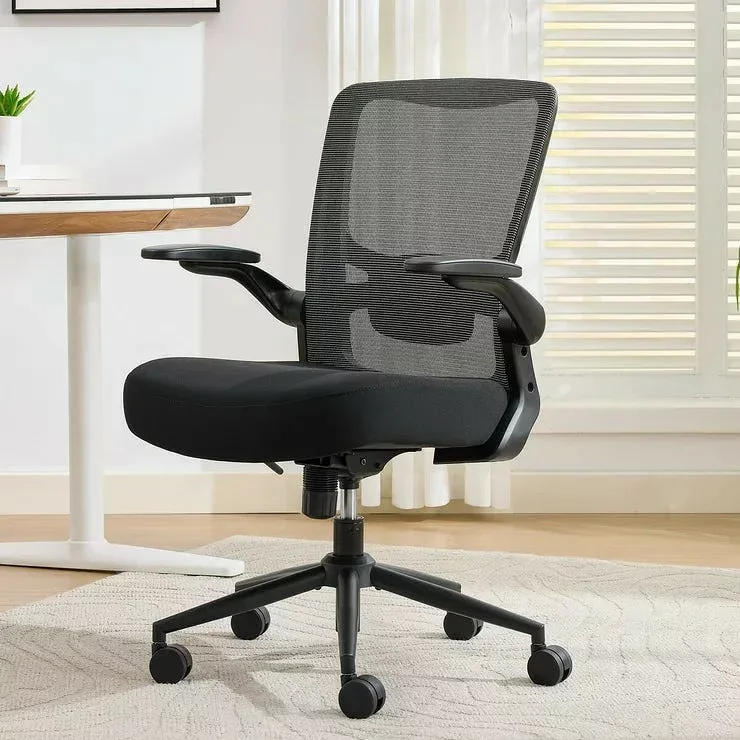 True Innovations メッシュタスクチェアー True Innovations Mesh Task Chair オフィスチェア デスクチェア 椅子 チェア 腰痛 人間工学 エルゴノミクス 高耐荷重 ゲーミングチェア テレワーク 在宅勤務 ワークチェア 跳ね上げアームレスト