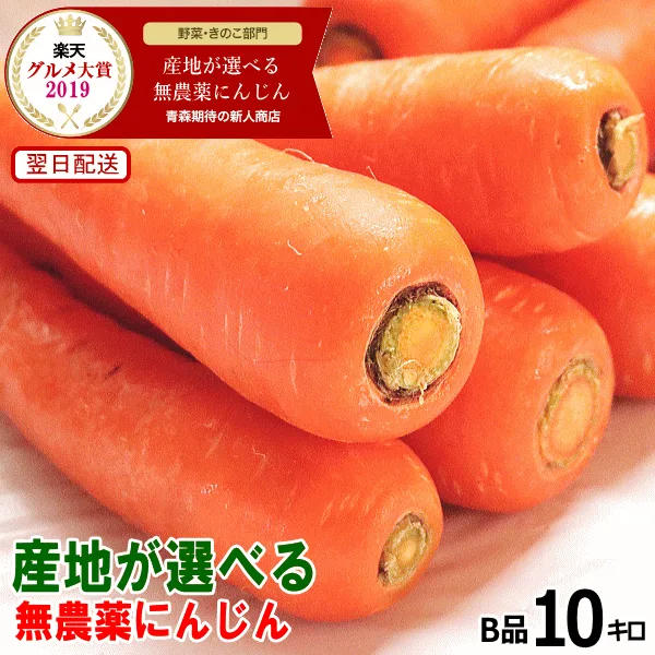 【豊作還元★2380円~】にんじん 10kg 訳あり 無農薬人参 産地が選べる 無農薬 10キロ【クール対応 / 常温送料無料】【無農薬 にんじん】 無化学肥料栽培 ジュース用 酵素 にんじん 10キロにんじん 無農薬 10kg【人参 10kg】税込2380円~