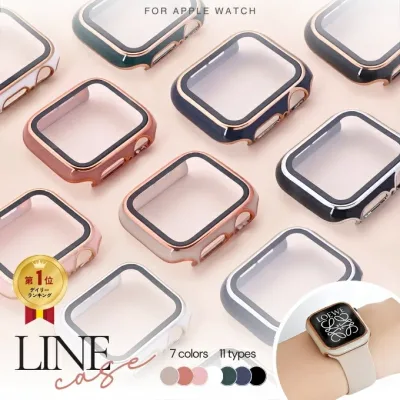 アップルウォッチ カバー アップルウォッチ ケース カバー se3 40mm 41mm 44mm 45mm 全面保護 9Hガラス 生活防水 アップルウォッチ カバー ケース アップルウォッチ スポーツ アップルウォッチ 防水 ケース