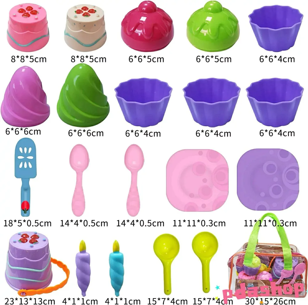 【全品5%ポイント】送料無料砂遊びおもちゃ 砂場セット 21点 デザートセット 公園 砂場 お風呂 子供砂遊びおもちゃ 水遊び 雪遊び 室内 誕生日プレゼント