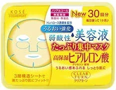 クリアターン エッセンスマスク (ヒアルロン酸) コーセーコスメポート 30枚