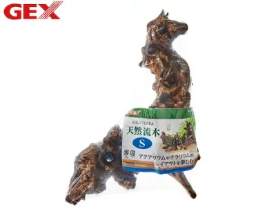【エントリーでP5倍 10/14 20時〜10/17 9時】GEX 天然流木 S 熱帯魚 観賞魚用品 水槽用品 アクセサリー ジェックス