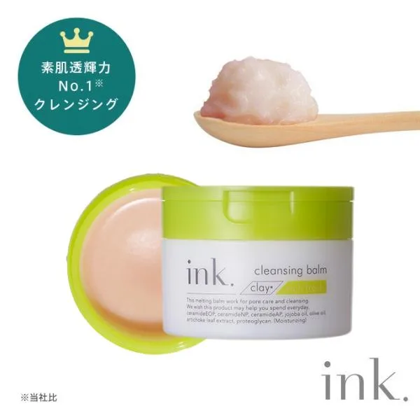国産クレイ&マルラオイル配合 ink. インク クレンジングバーム リッチフレッシュ 90g