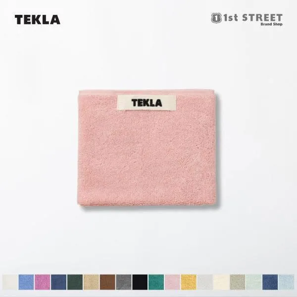 正規販売店 テクラ TEKLA タオル 30×50cm ゲストタオル 無地 オーガニック コットン TERRY TOWELS SOLID ユニセックス メンズ レディース RSL