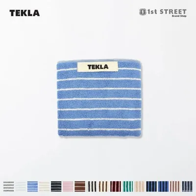 正規販売店 テクラ TEKLA タオル 30×50cm ゲストタオル ストライプ ボーダー オーガニック コットン TERRY TOWELS STRIPED メンズ レディース RSL