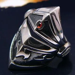 シルバーアクセサリー シルバーリング 指輪 メンズ リング アーマーリング r0422