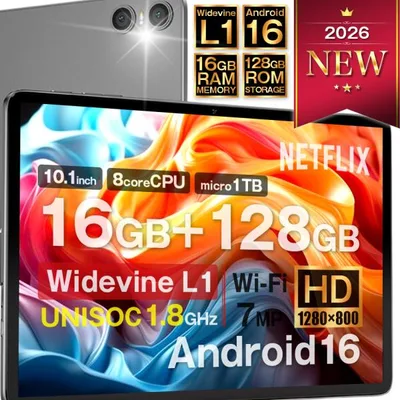 【777円OFF★】タブレットPC 本体 10インチ P30T 16GB 128GB wi-fi android16【大画面 小学生 初心者 格安 テザリング 新品】