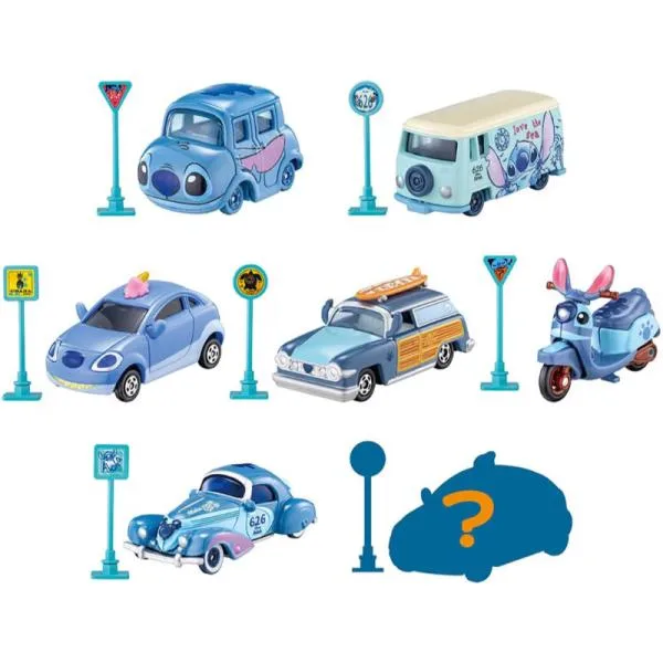 タカラトミー TAKARA TOMY トミカ ディズニーモータース TOMICA TUNES DISNEY CHARACTERS Vol.3 STITCH COLLECTION トミカチューンズ スティッチコレクション