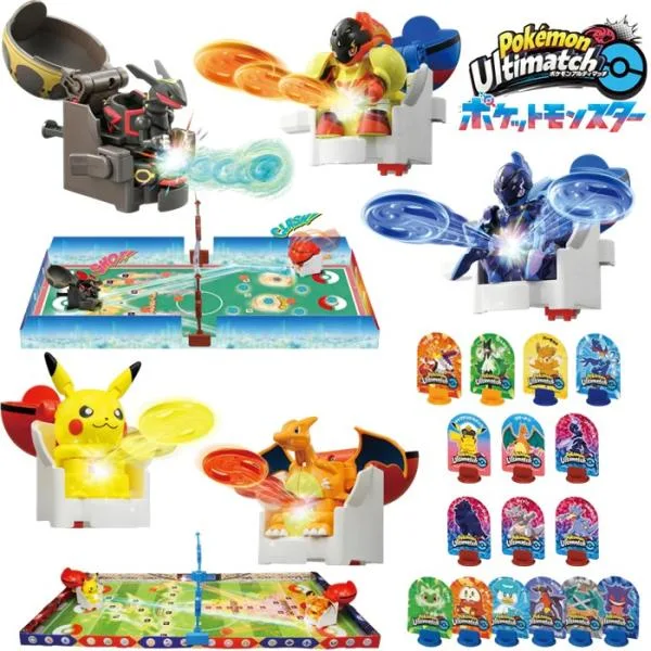 タカラトミー ポケットモンスター ポケモン アルティマッチ (01/06/08/09) 4点セット Pokemon おもちゃ 玩具