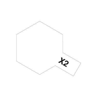 タミヤ 81502 タミヤカラー アクリル塗料ミニ X-2 ホワイト 10ml