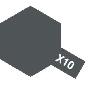 タミヤ 81510 タミヤカラー アクリル塗料ミニ X-10 ガンメタル 10ml