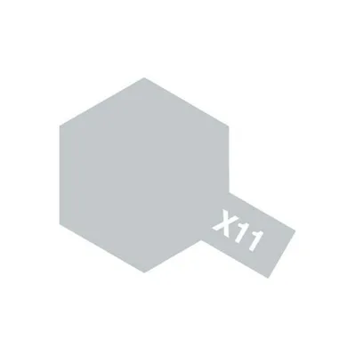 タミヤ 81511 タミヤカラー アクリル塗料ミニ X-11 クロームシルバー 10ml