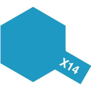 タミヤ 81514 タミヤカラー アクリル塗料ミニ X-14 スカイブルー 10ml