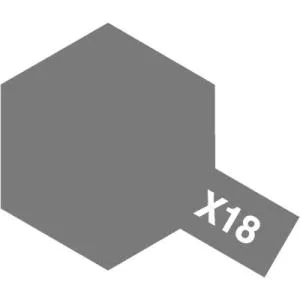 タミヤ 81518 タミヤカラー アクリル塗料ミニ X-18 セミグロスブラック 10ml